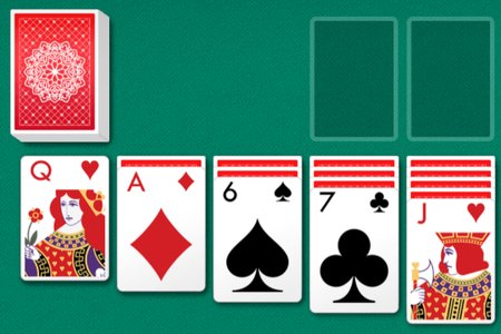 simple solitaire card game