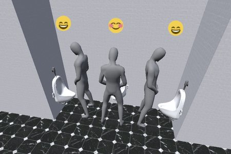 Embarrassment in the Men's Bathroom