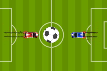 Mini Car Soccer Game · Play Online For Free · Gamasexual.com