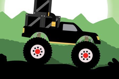 Monster Truck: Forest Delivery