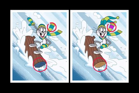 New Looney Tunes: Winter Spot the Difference