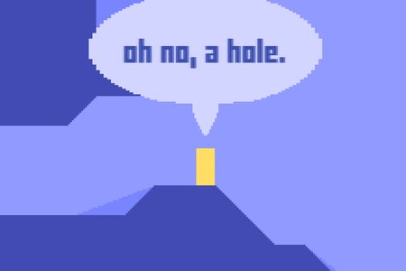 oh no, a hole