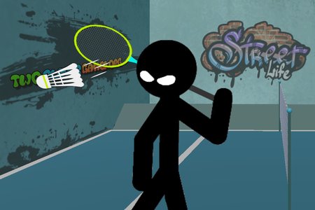 stick badminton online game