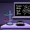 Monkey GO Happy: Stage 377 — Chemical Laboratory Game